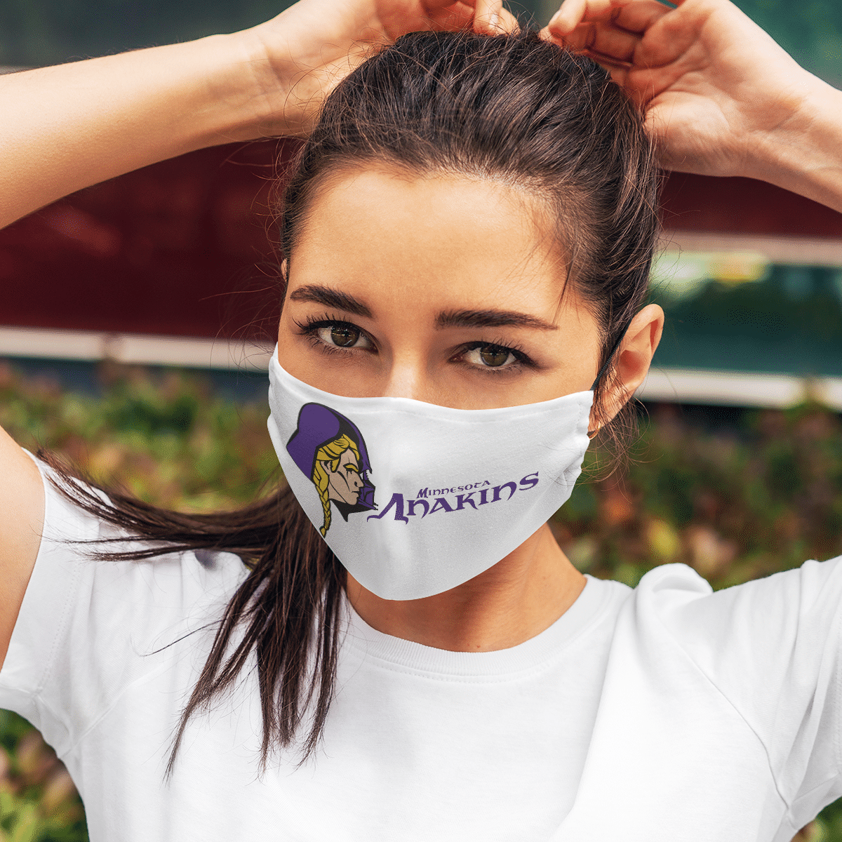 Minnesota Anakins Star Wars Mashup face mask