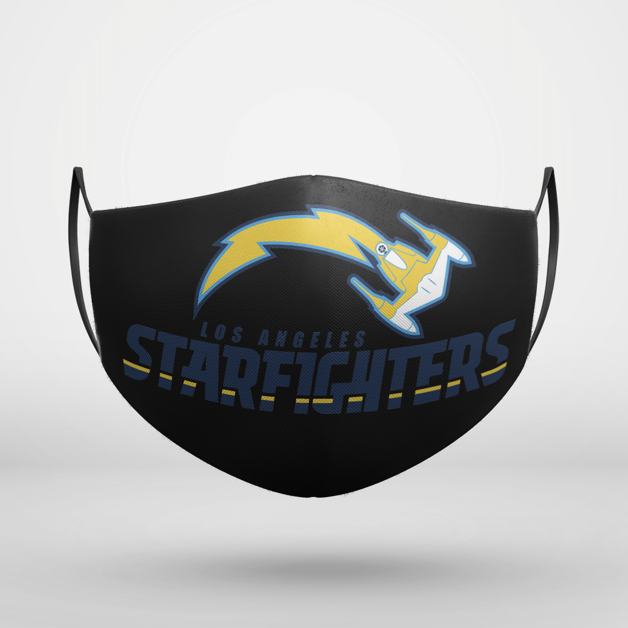 Los Angeles Starfighters Star Wars Mashup face mask Los Angeles Starfighters Star Wars Mashup face mask