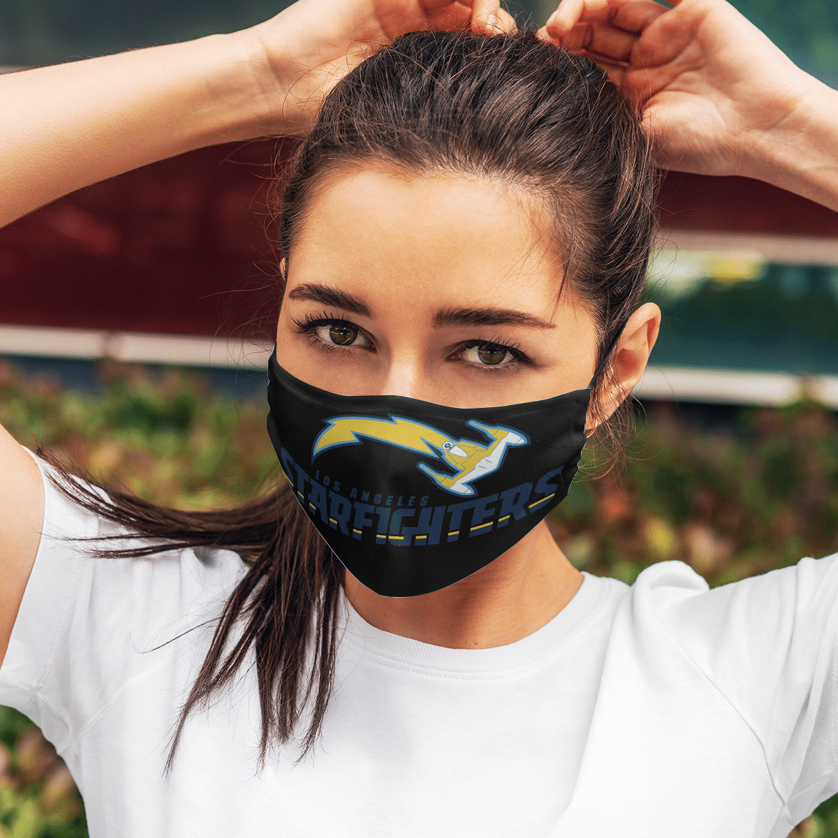 Los Angeles Starfighters Star Wars Mashup face mask Los Angeles Starfighters Star Wars Mashup face mask