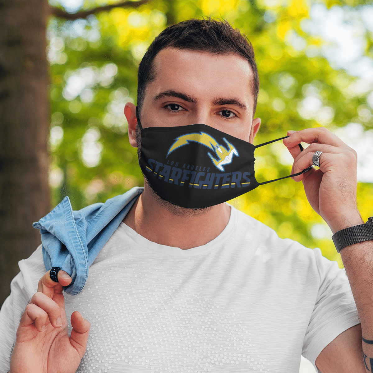 LAS VEGAS PUNISHERS Star Wars Mashup face mask LAS VEGAS PUNISHERS Star Wars Mashup face mask