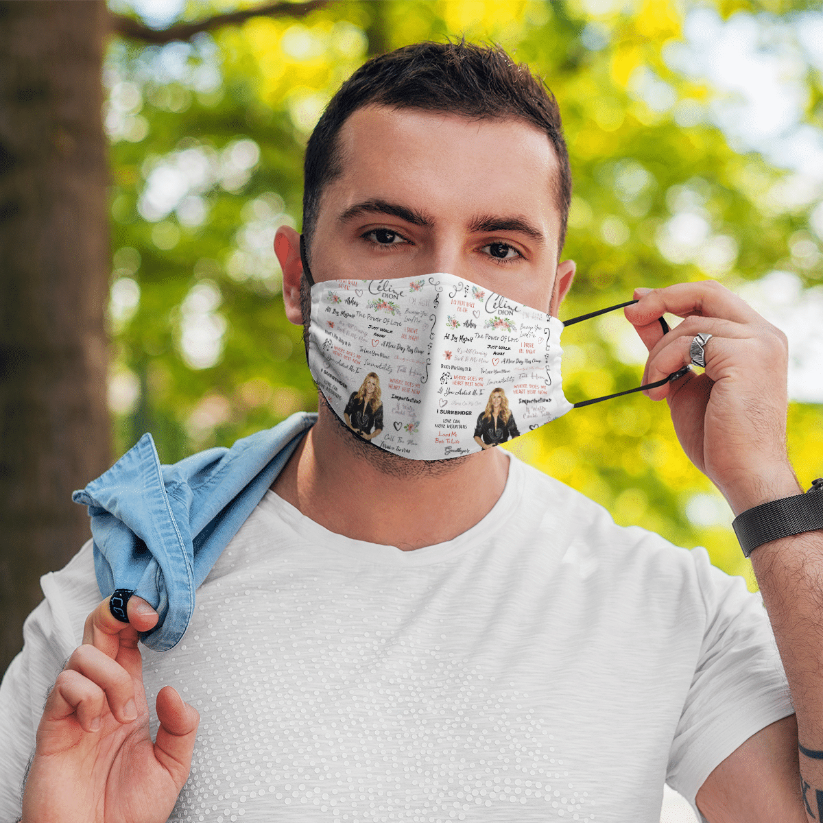 CAROLINA WAKANDANS Star Wars Mashup face mask
