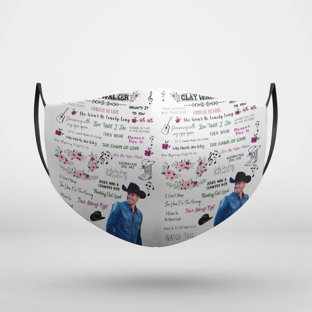 Clay Walker face mask Clay Walker face mask