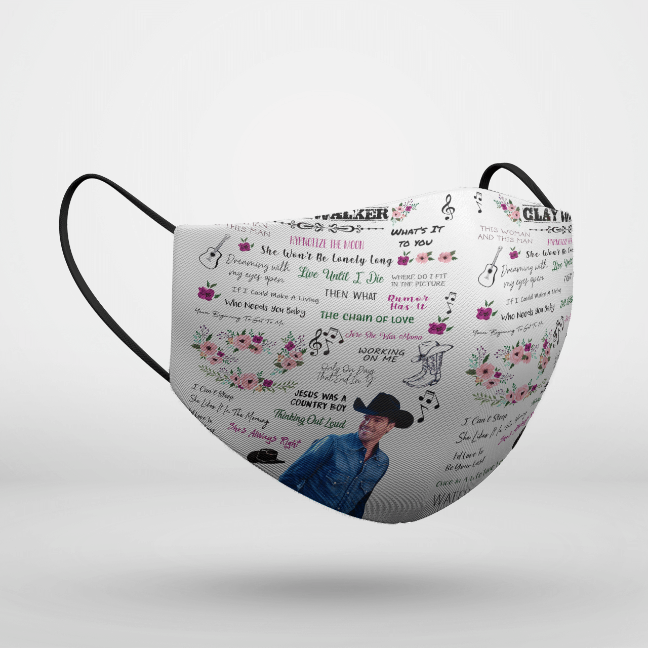 Clay Walker face mask Clay Walker face mask