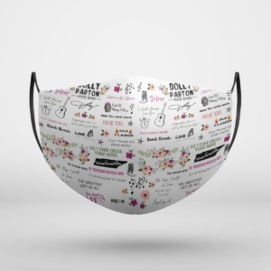 Dolly Parton face mask