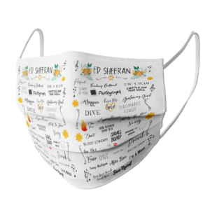 Ed Sheeran face mask