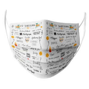 Ed Sheeran face mask