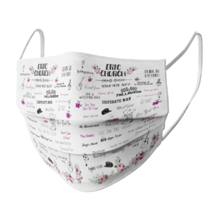 Eric Church face mask