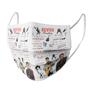 Elvis Presley face mask