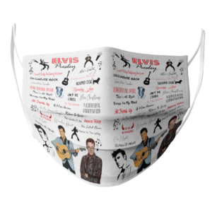 Elvis Presley face mask