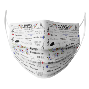 Gary Allan face mask