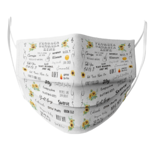Florida Georgia Line face mask