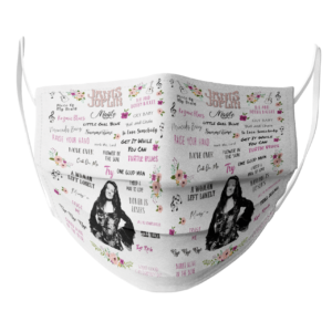 Janis Joplin face mask