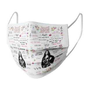 Janis Joplin face mask