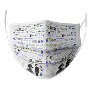 Garth Brooks face mask