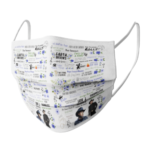 Garth Brooks face mask