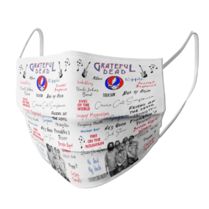 Greatful Dead face mask