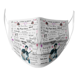 John Mayer face mask