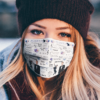 Justin Bieber face mask
