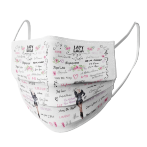 Lady Gaga face mask