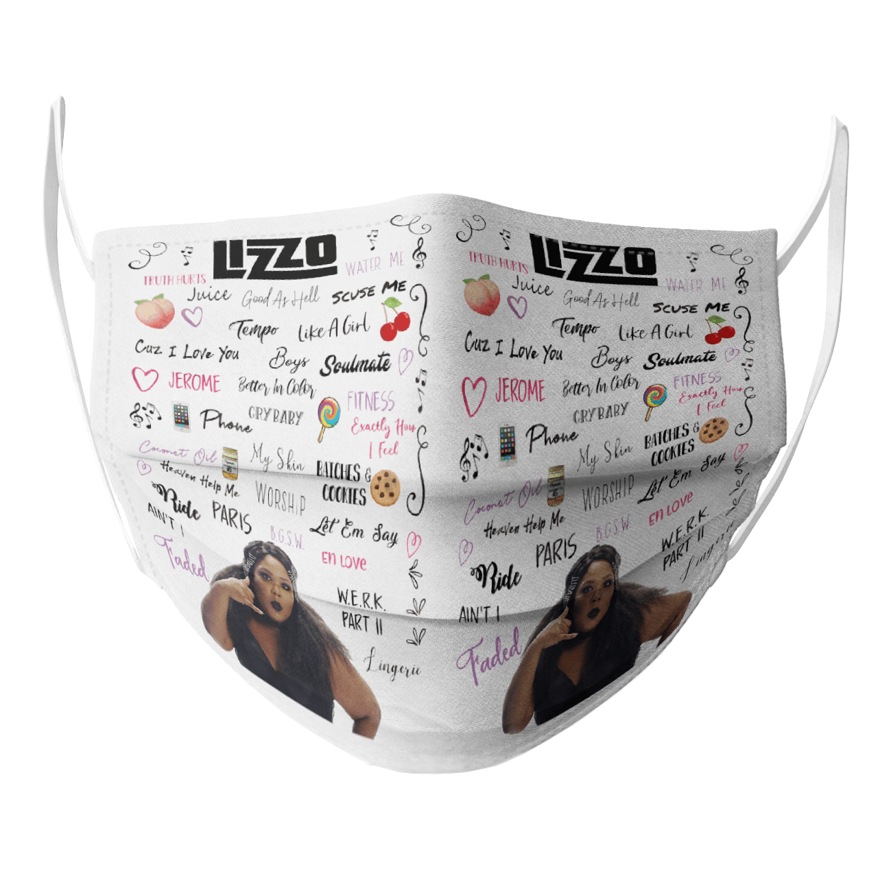 Lizzo Inspired face mask Lizzo Inspired face mask