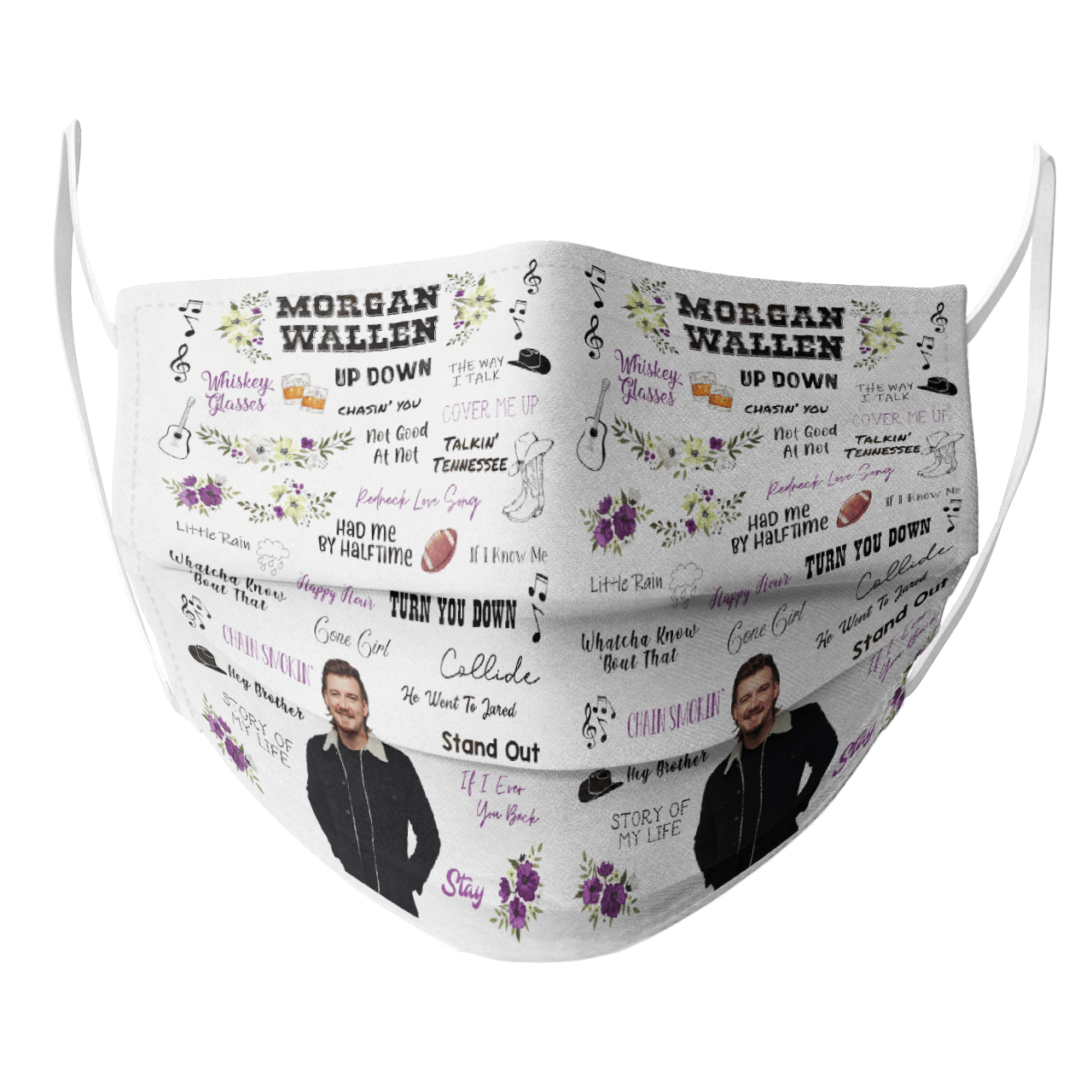 Morgan Wallen face mask Morgan Wallen face mask