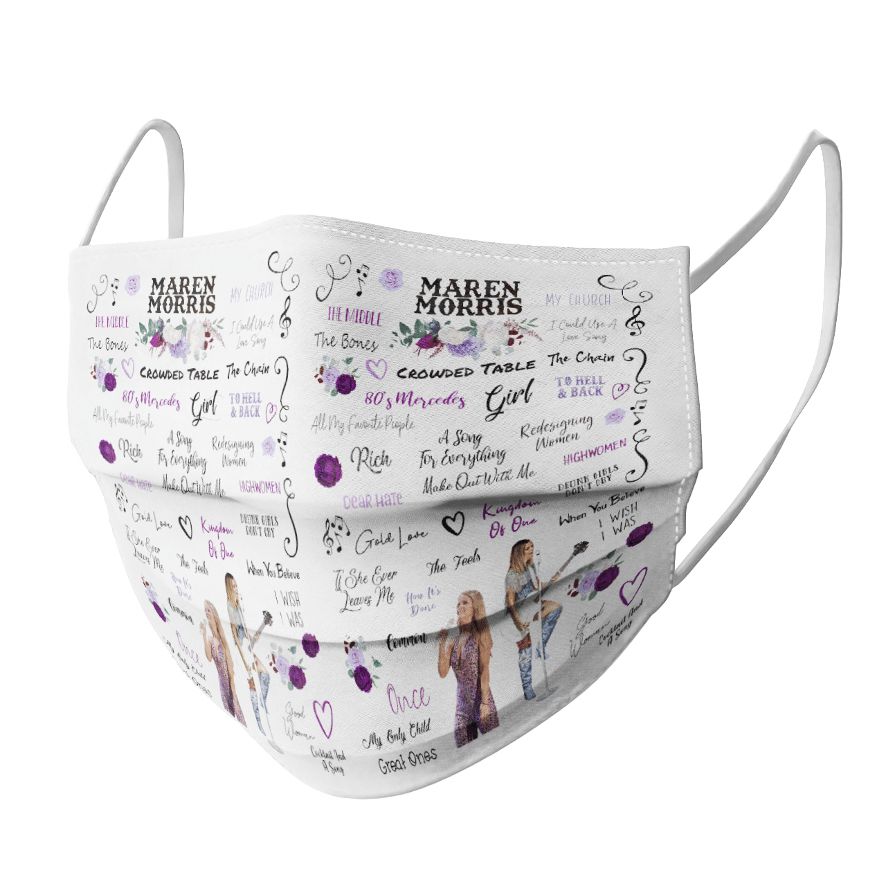 Maren Morris face mask Maren Morris face mask