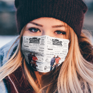 Naughty By Nature face mask