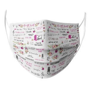 Faith Hill face mask