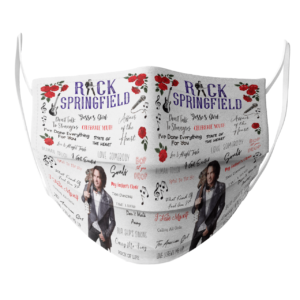 Rick Springfield face mask