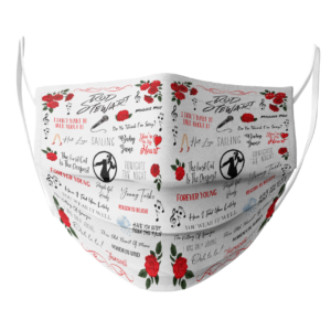 Rod Stewart face mask