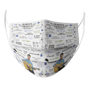 Randy Travis face mask