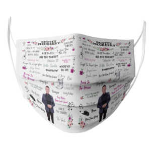 Scotty McCreery face mask