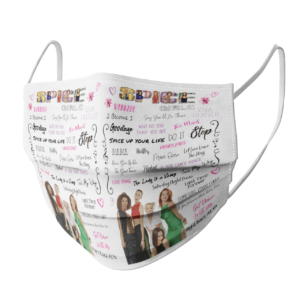 Spice Girls face mask