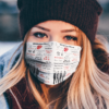 The Rolling Stones face mask