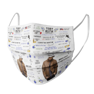 Toby Keith face mask
