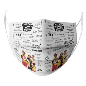 Salt N Pepa Inspired face mask