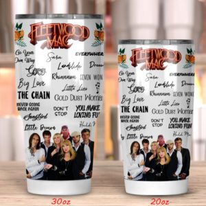 Fleetwood Mac Tumbler 20oz 30oz