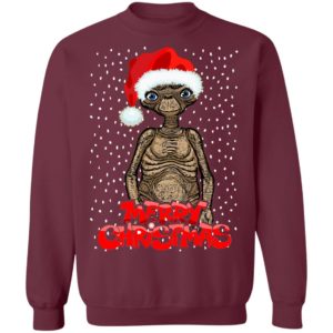 ET The Extra Terrestrial Christmas Sweatshirt