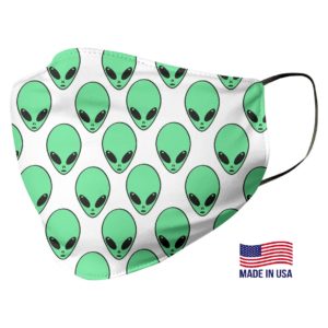 Alien Pattern Face Mask