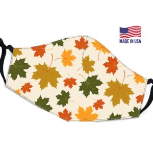 Leaves Autumn Reusable Face Mask