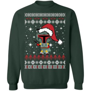 Boba Fett Santa Star Wars Christmas Ugly Sweater