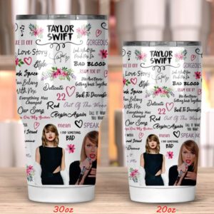 Taylor Swift Tumbler 20oz 30oz