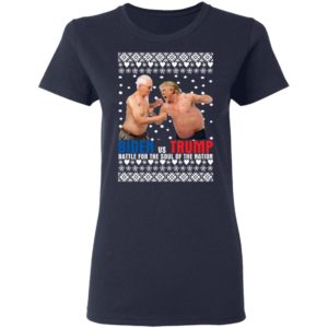 Biden vs Trump Battle For The Soul Of The Nation 3D Ugly Christmas Sweater