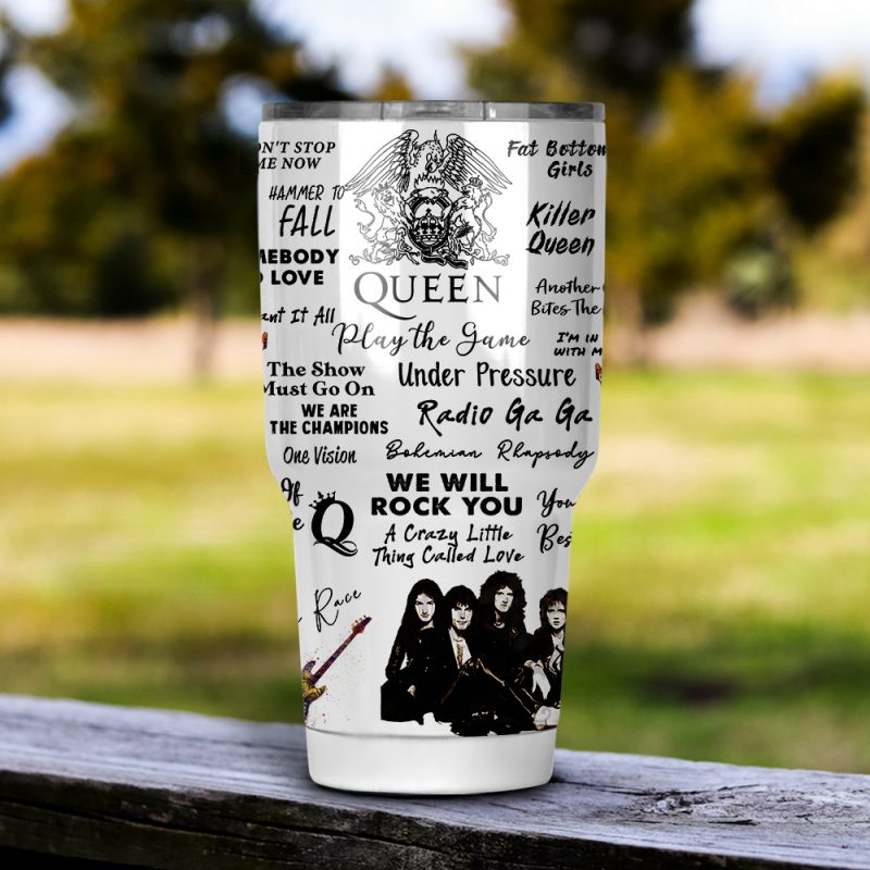 Queen Band Tumbler 20oz 30oz Queen Band Tumbler 20oz 30oz