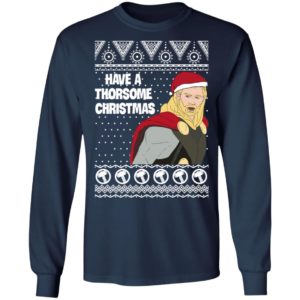 Thor Have a Thorsome Christmas God of Thunder Avengers Ugly Christmas Sweater