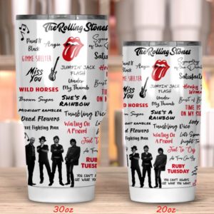 The Rolling Stones Tumbler 20oz 30oz