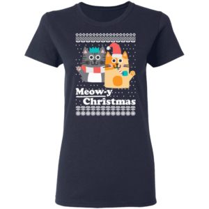 Cats Meowy Christmas Funny Ugly Christmas Sweater
