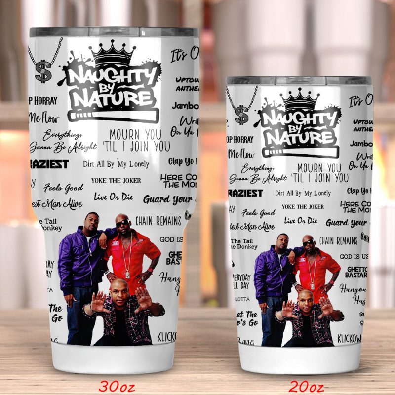 Naughty By Nature Tumbler 20oz 30oz Naughty By Nature Tumbler 20oz 30oz
