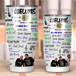 Sublime band Tumbler 20oz 30oz