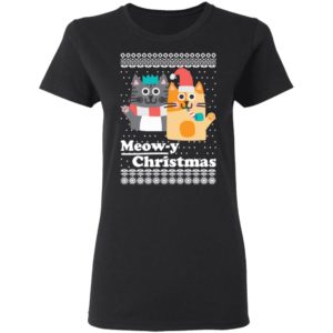 Cats Meowy Christmas Funny Ugly Christmas Sweater